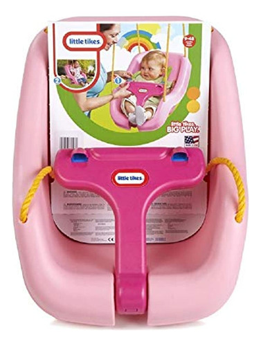 Little Tikes 2in1 Snug N Secure Swing Pink