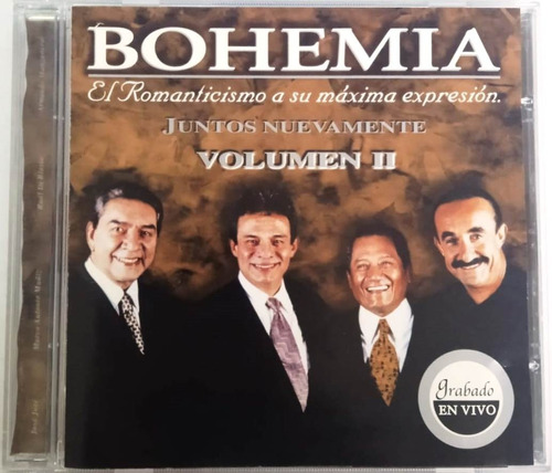 Bohemia Volumen Ii ( José², Muñiz, Di Blasio, Manzanero ) Cd