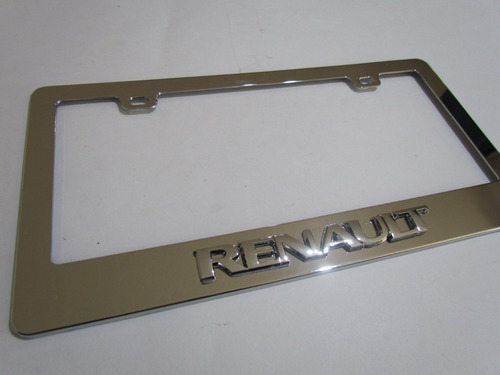 Imagen 4 de 4 de Porta Placa Renault Logan Stepway Duster Clio Koleos Oroch