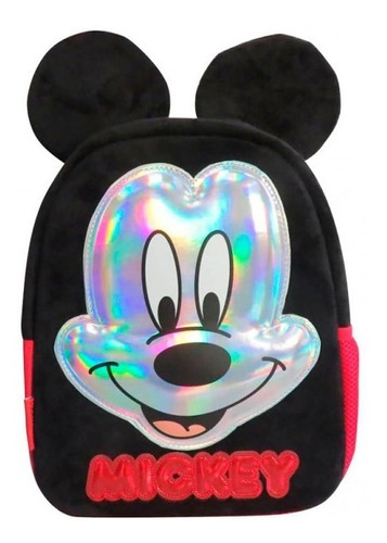 Mochila De Espalda Mickey Km034 Disney Original 12''