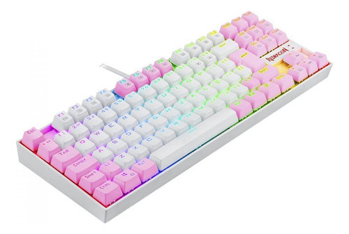 Teclado Mecanico Gamer Kumara Rgb Switch Blue Redragon