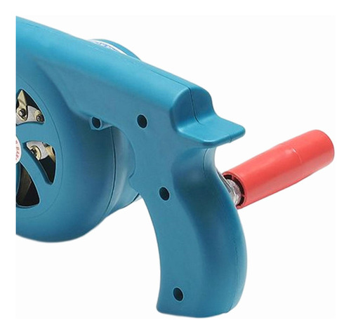 Bom Churrasqueira Ventilador De Ar De Manivela Ventilador