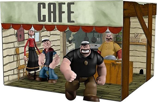 Mezco Toyz Popeye Deluxe - Juego En Caja