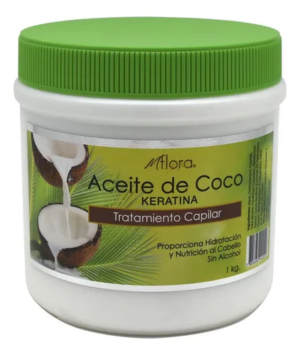 comprar Flora® Crema Keratina Aceite De Coco 1 Kilo
