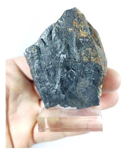 Mlm49 Columbita + Base 295g Mineral Tântalo E Nióbio Goldmb