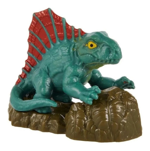 Figura Jurassic World Miniatura Dimetrodon Mattel Gxb08