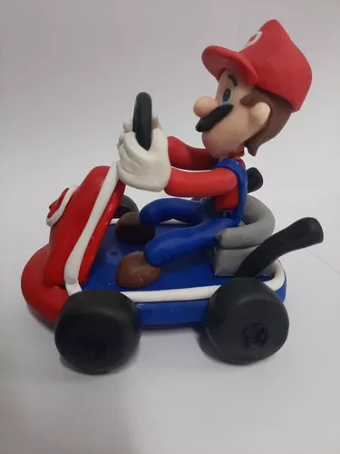 Adorno Torta Deco Feliz Cumple Super Mario Personalizado