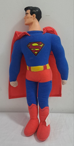 Muñeco Superman De Tela Cabeza De Goma G20