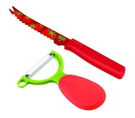 Kuhn Rikon 20435 Conjunto De Tomate, 1, Rojo