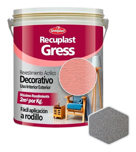 Recuplast Gress | Revestimiento Texturado | +2 Colores 20kg