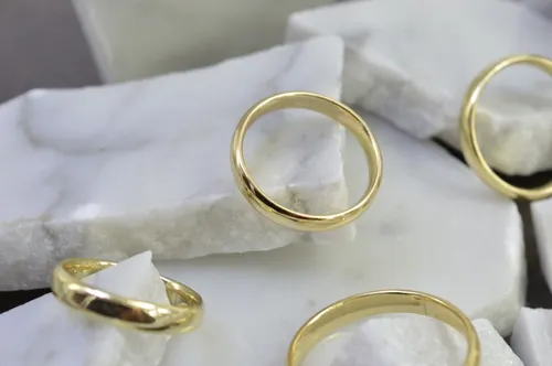 Anillos chapa de oro hotsell
