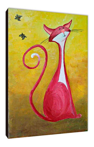 Cuadro Gatos Varios Modelos 40x60 (16)