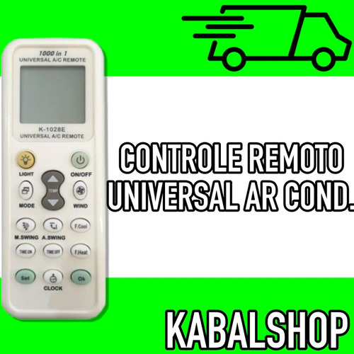 Controle Remoto Universal Olimpia Splendid Piu