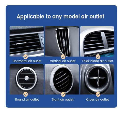 Soporte De Teléfono De Gravedad Para Coche Estilo Universal