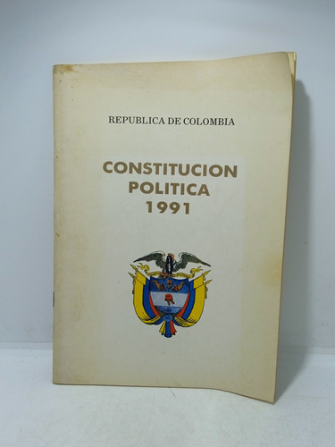 Constitución Política 1991 - República De Colombia 