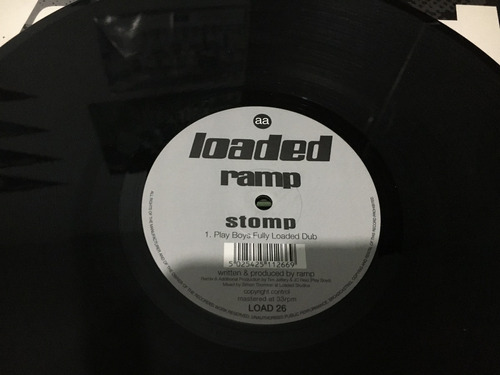 Ramp Stomp Vinilo Maxi 12' 95 Loaded House Techno Electronic