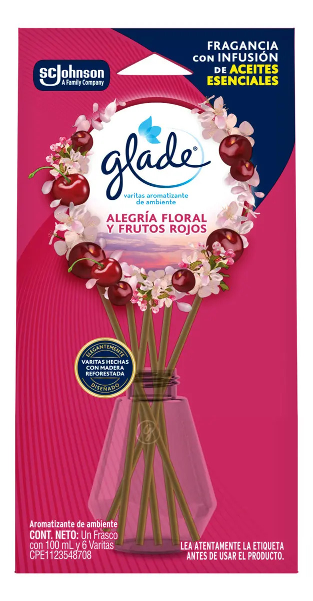 Varitas Aromatizantes De Ambiente Glade® Contenido 100 Ml