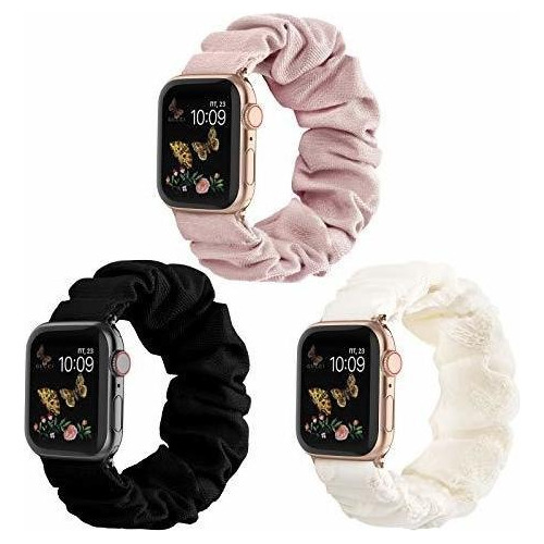 Correa Ml Compatible Con Scrunchie Apple Watch Band 38 Mm 42