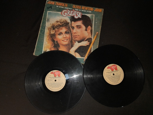 Grease Vaselina Lp Vinyl Original Venezuela 1978 Pop Cd