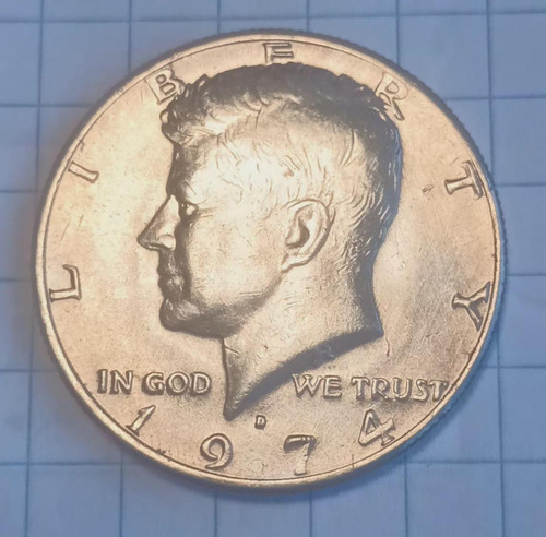 Coleccionistas Moneda Half Dollar (kennedy) Año 1974