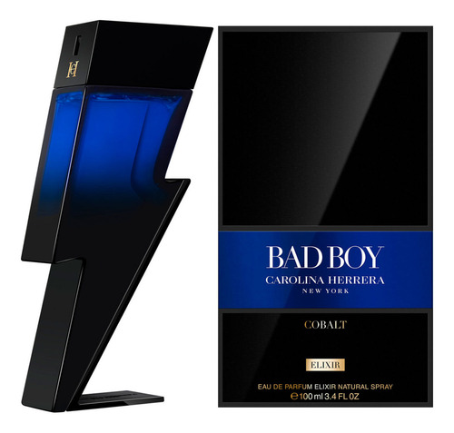 Bad Boy Cobalt Elixit De Carolina Herrerera Edp 100ml