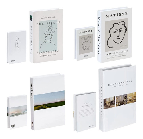 4 Piezas De Libros Falsos Para Decoración  Juego ...