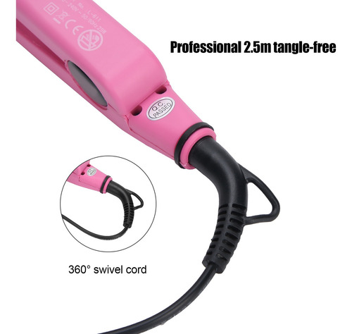Temperatura De La Plancha De Extensión De Cabello Con Conect