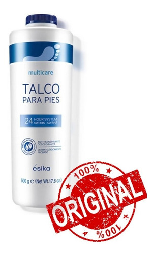 Talco Para Pies 500g Esika 24h - g a $70