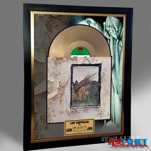 Cuadro Decorativo Led Zeppelin Lp Vinyl 