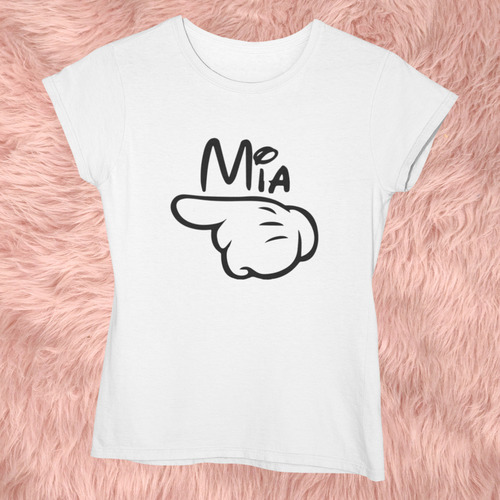 Par De Blusa Playera Mujer Talla Extra Parejas Orgullo Mia