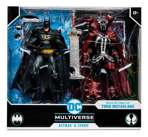 Mcfarlane Toys - Dc Multiverse Batman & Spawn (basado En Cóm