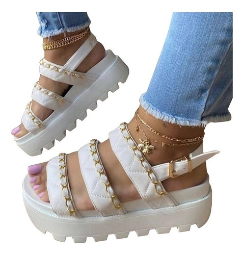 Sandalias De Plataforma De Moda De Verano For Mujer