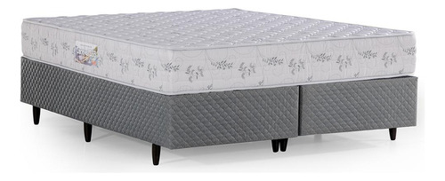 Cama Box Queen Size Herval Cannes, Espuma D33, 64x158x198 Cm