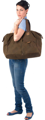 Bolso De Mano Grande National Geographic África Ng A8240 Color Marrón