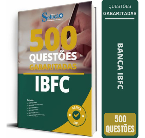 Apostila Caderno De Testes Concurso Ibfc - Formação