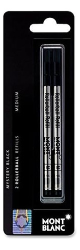 Recargas De Boligrafo Lapicera Montblanc | 2-pack | Negro