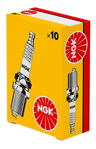 Caja 10 Bujia Bmw F800 Ducati Casquillo Fijo Ngk Dcpr8e 4179