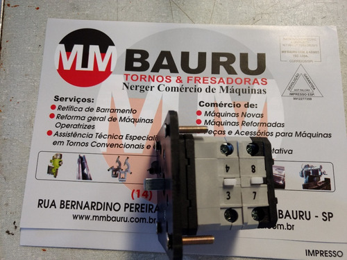 Chave Elétrica Reversora Para Torno Nardini Nd-325 E 250