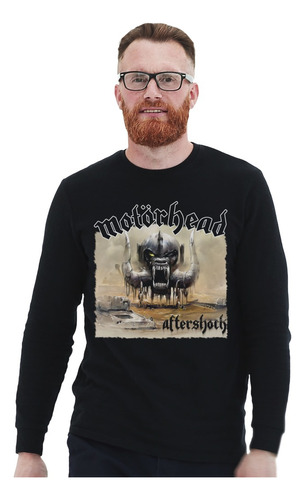 Polera Ml Motorhead Aftershock Metal Impresión Directa