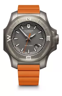 Reloj Victorinox I.n.o.x. Titanium Naranja Para Caballero