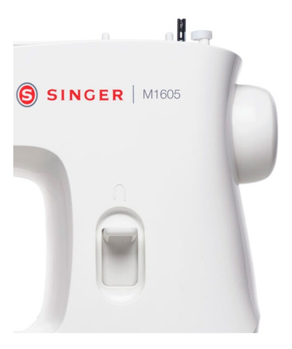 Imagen 3 de 6 de Maquina De Coser Singer M1605 Brazo Libre Blanca 220v Pp