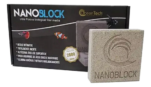 Ocean Tech Nano Block 10 X 10 X 2,5cm - 2 Unidades