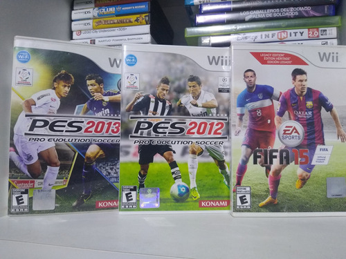 Juego De Fútbol Para Wii Pes Y Fifa Compatibles Con Wiiu Wii