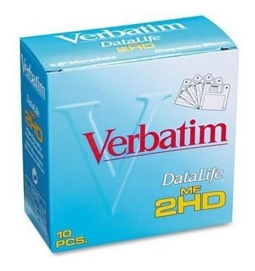 Imagen 2 de 4 de Diskettes Verbatim Data Life ( Nuevos En Caja Sellados) X10u