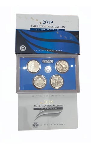 Monedas Mundiales : Usa Proof Set Innovadores  1 Dolar 2019