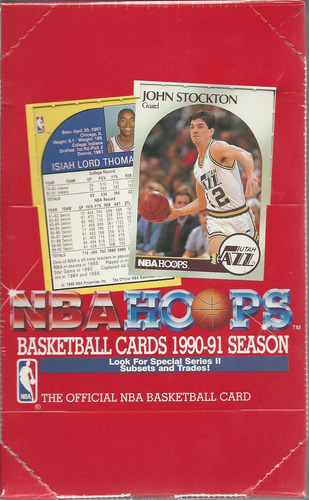 1990-91 Nba Basketball Cards Series 2 Caja De Cera Sellada D