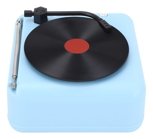 Altavoz Retro Estilo Tocadiscos, Calidad De Sonido Hifi Bt5.