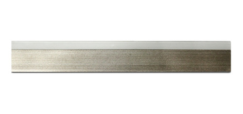 Tapa Canto Blanco Alto Brillo Bicolor Pvc De 23mm X 1mm