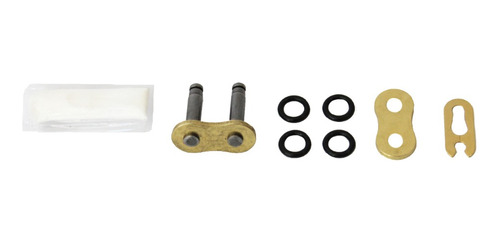 Candado De Cadena Para Moto 428 O Ring Clip Dorado