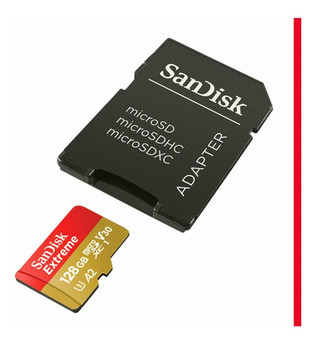 Uiiwout Sandisk 128gb Extreme Microsdxc Uhs-i Memory Card